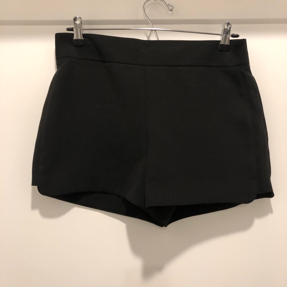 J. Crew Black Shorts with Streamlined Design